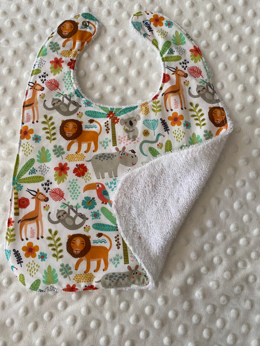 Bavoir Savane 🐯🦓🦒