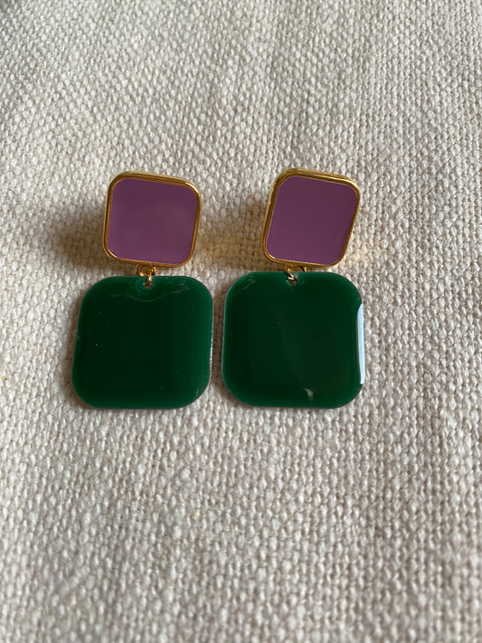 Boucles d'oreilles sequin ❤️🔥