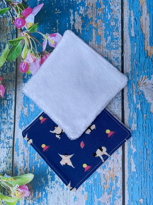 Lingette démaquillante lavable