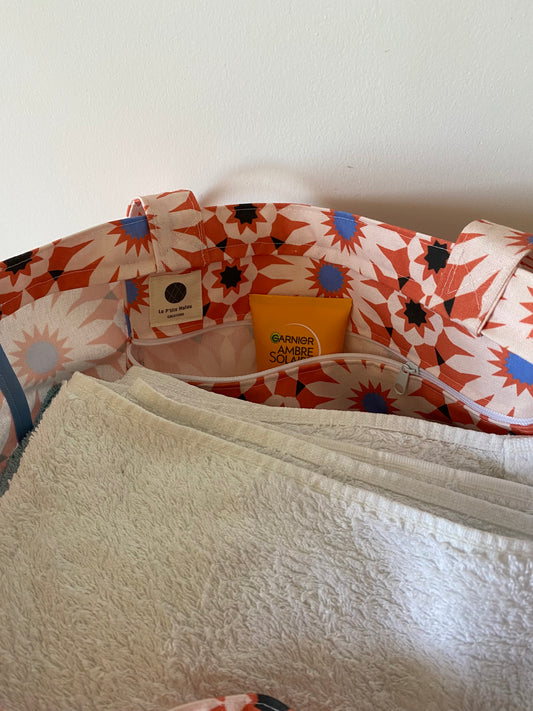 Sac Cabas bom Azulejos orange