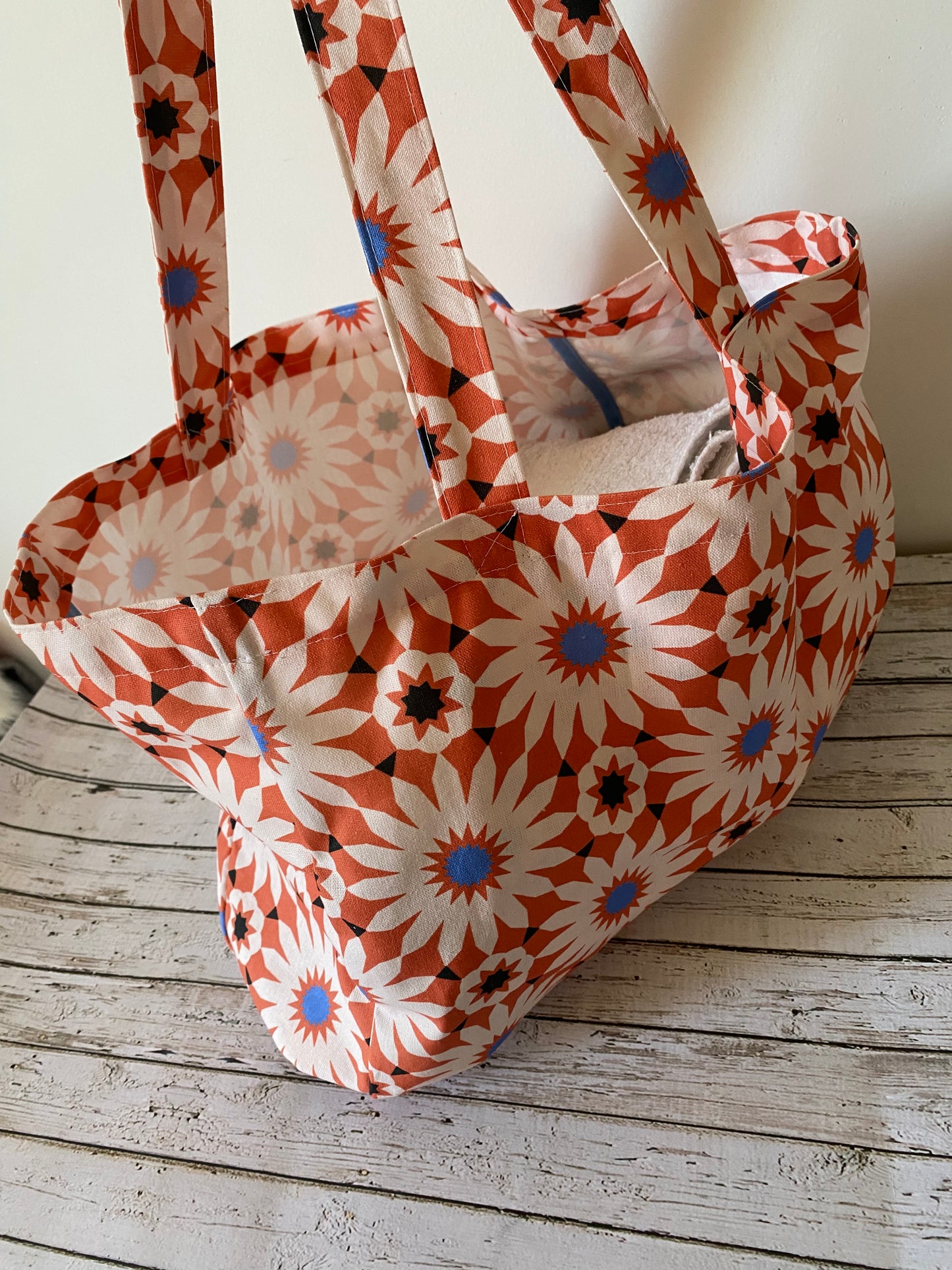 Sac Cabas bom Azulejos orange