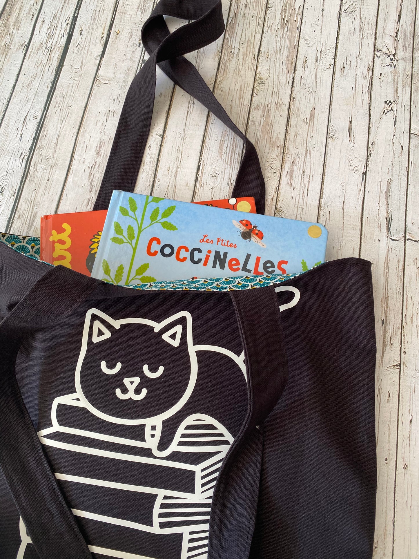 Tote bag Chat