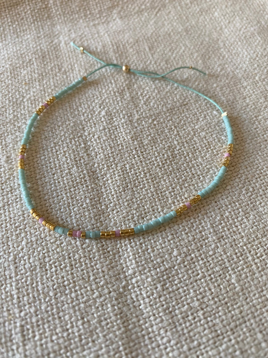 Bracelet réglable en perles Miyuki