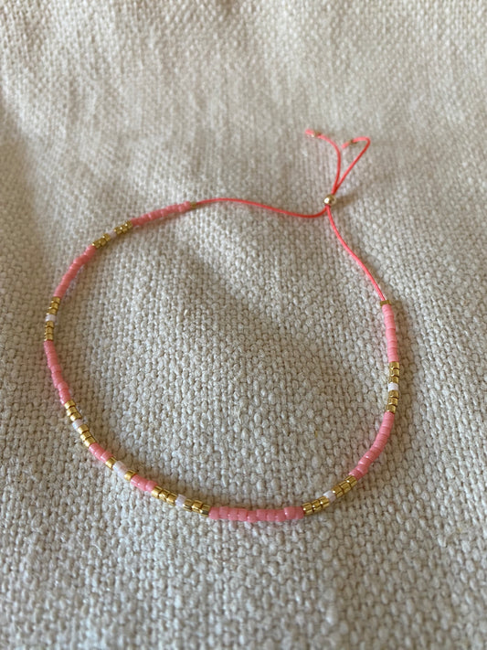 Bracelet réglable en perles de Miyuki