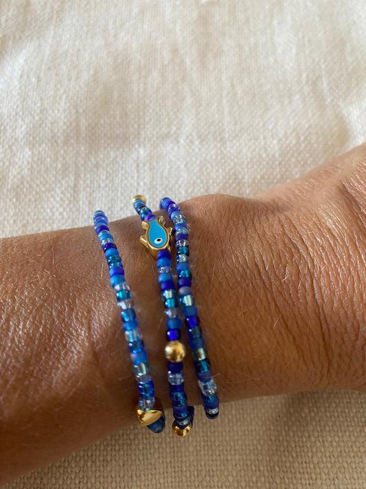 Trio de bracelets Azur🐟