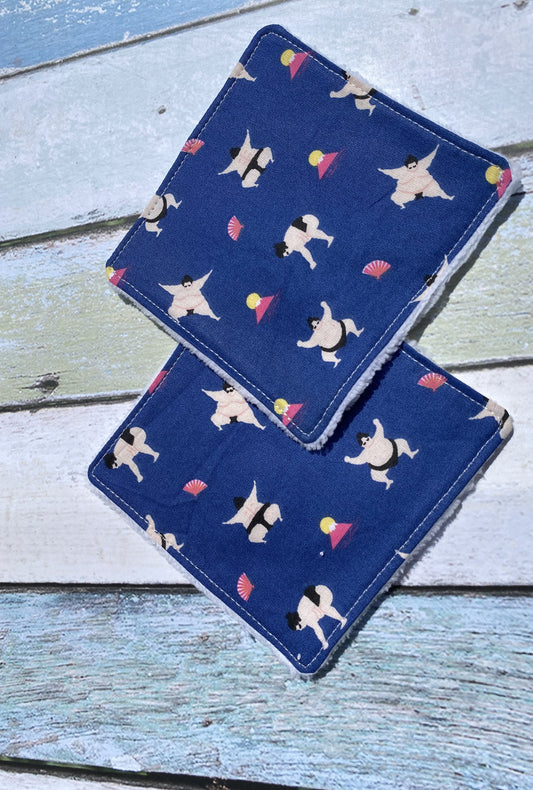 Lingette démaquillante lavable