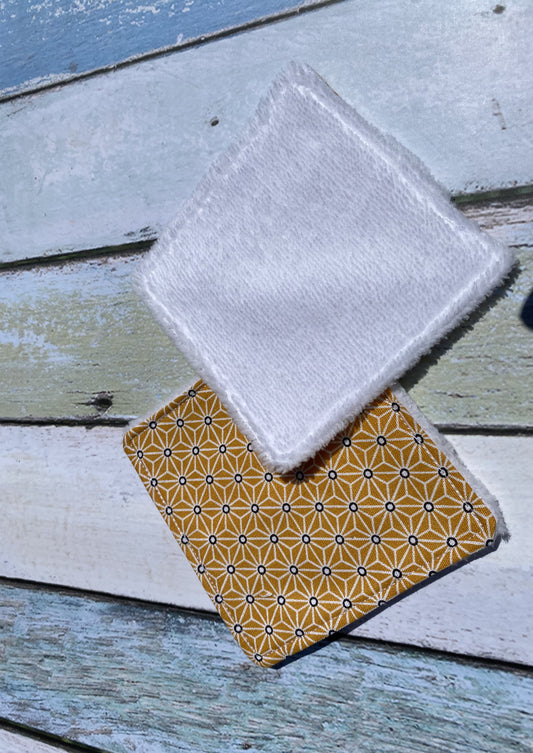 Lingette démaquillante lavable