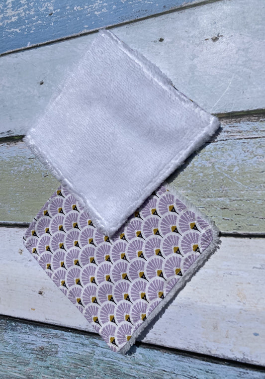 Lingette démaquillante lavable