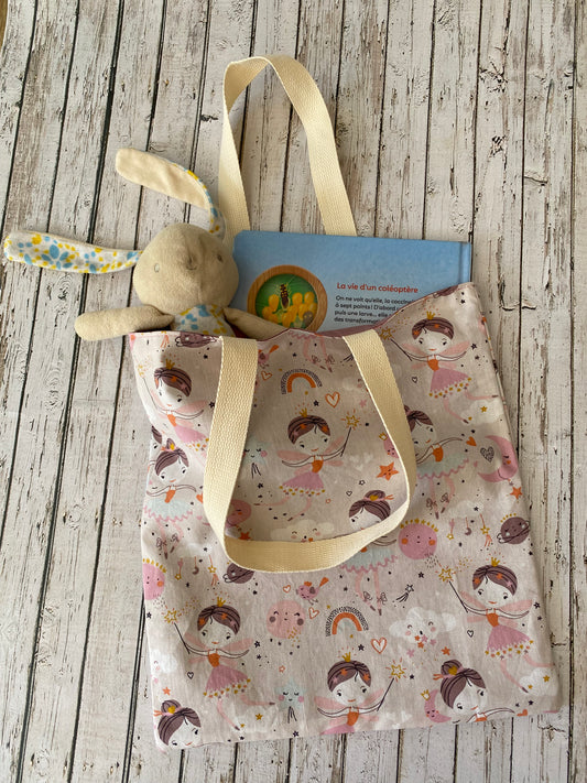 Tote bag enfant Petite Fée 🧚‍♀️